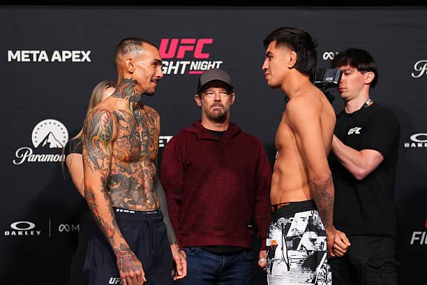 UFC格斗之夜：埃米特VS瓦列霍斯！赛前称重