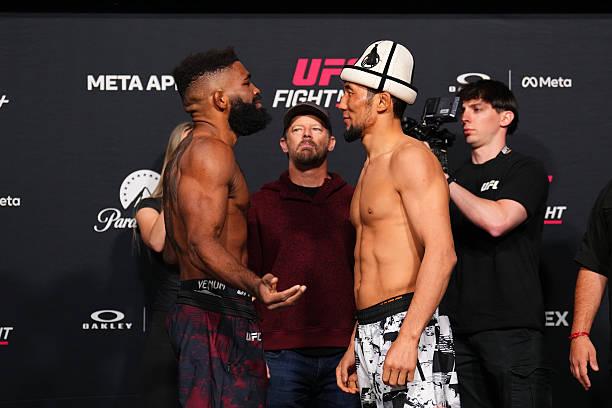 UFC格斗之夜：埃米特VS瓦列霍斯！赛前称重