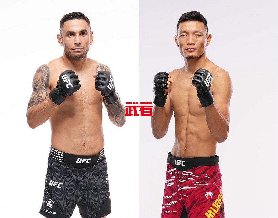 UFC上海站：伊力扎提&middot;买买提江对阵特雷斯顿&middot;瓦因斯